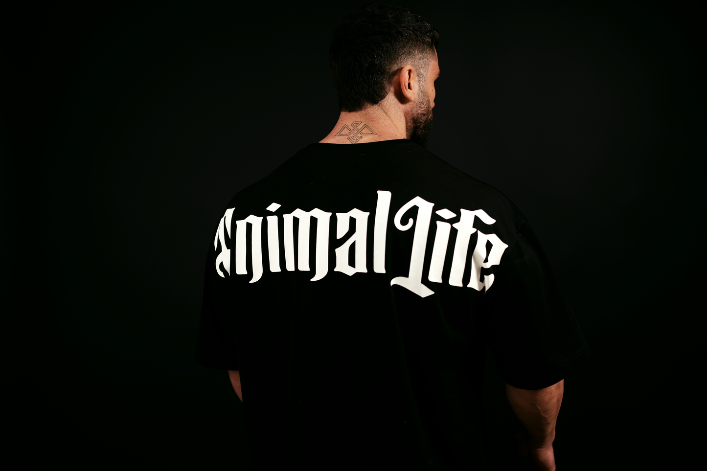 Instinct Tee - White Logo